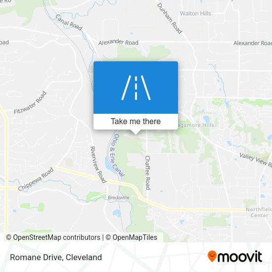 Mapa de Romane Drive