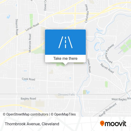 Mapa de Thornbrook Avenue