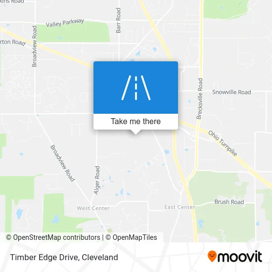 Timber Edge Drive map