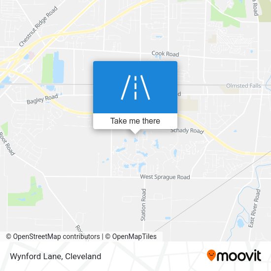Mapa de Wynford Lane