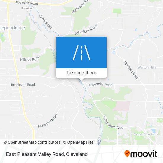 East Pleasant Valley Road map