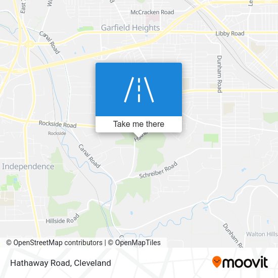 Mapa de Hathaway Road
