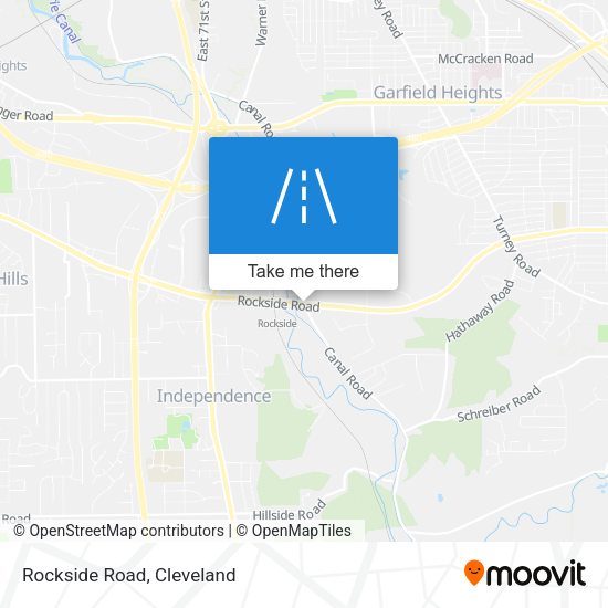 Mapa de Rockside Road