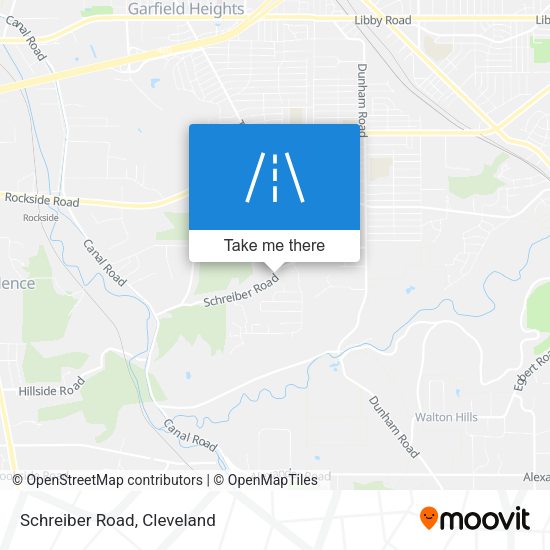 Mapa de Schreiber Road