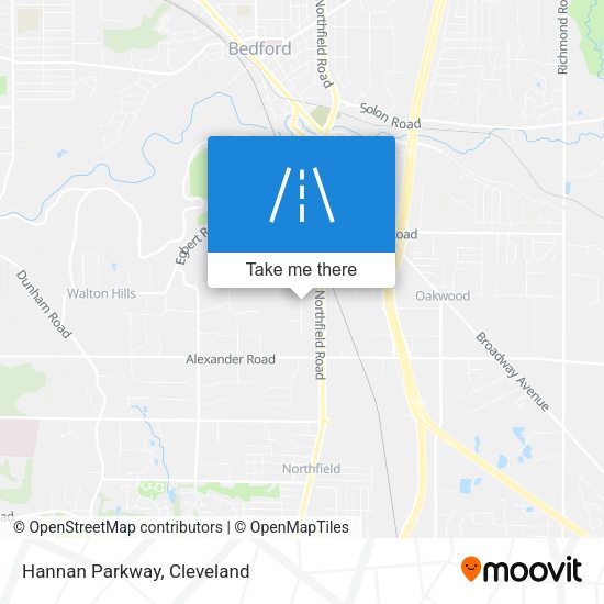 Mapa de Hannan Parkway