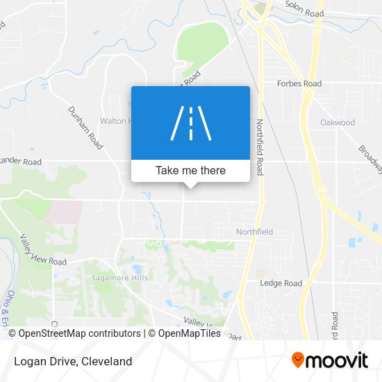 Mapa de Logan Drive