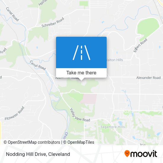 Mapa de Nodding Hill Drive