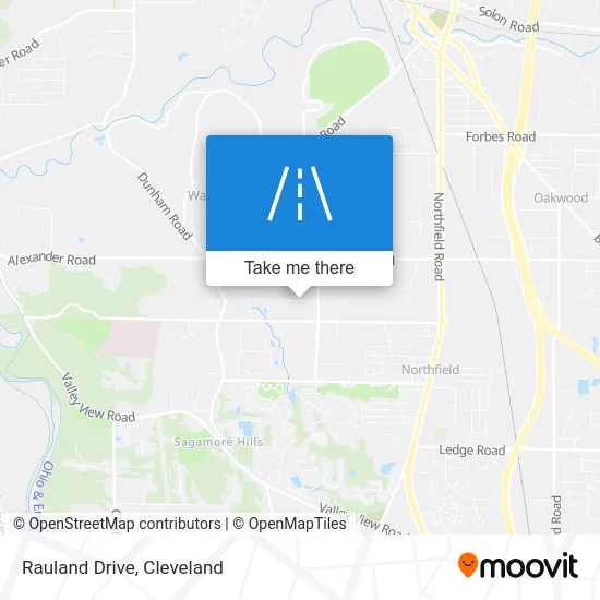 Rauland Drive map