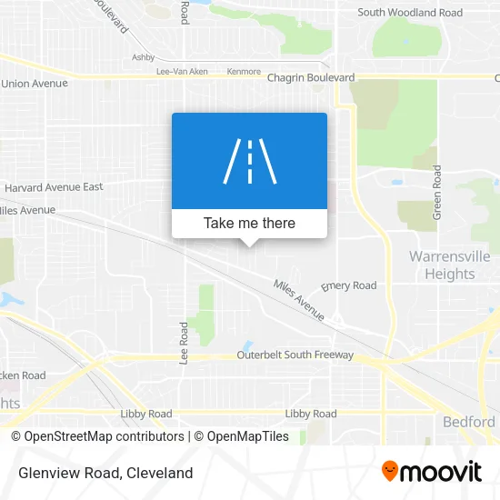 Glenview Road map