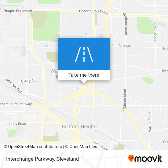 Interchange Parkway map