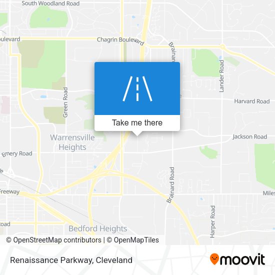 Mapa de Renaissance Parkway