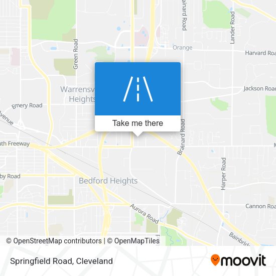 Mapa de Springfield Road