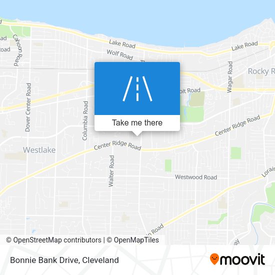 Bonnie Bank Drive map