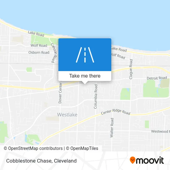 Cobblestone Chase map