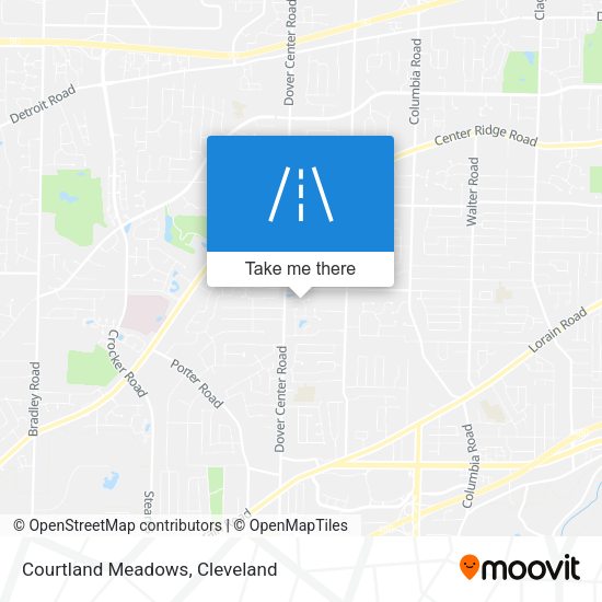 Courtland Meadows map