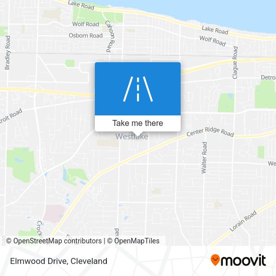 Elmwood Drive map