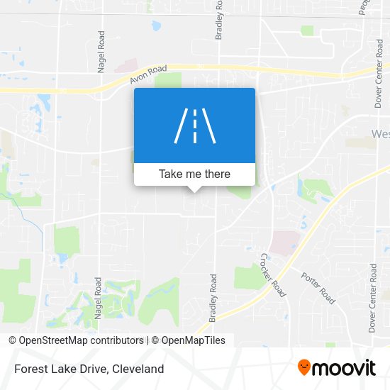 Mapa de Forest Lake Drive
