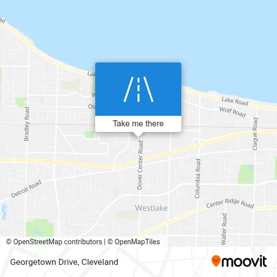Georgetown Drive map