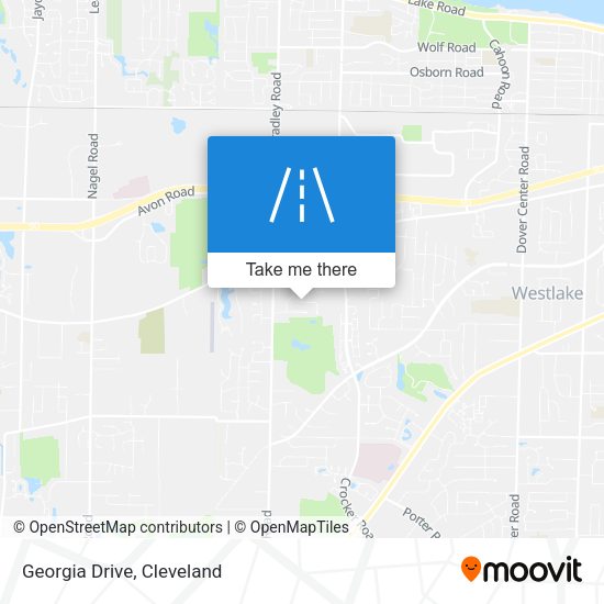 Mapa de Georgia Drive