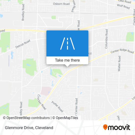 Mapa de Glenmore Drive