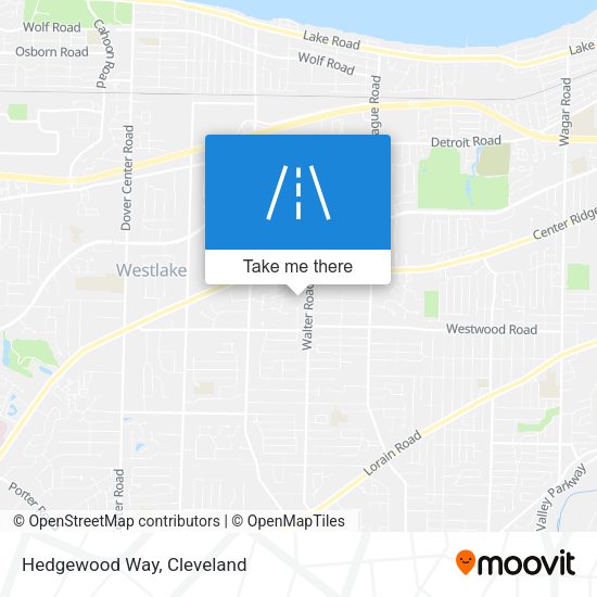 Hedgewood Way map