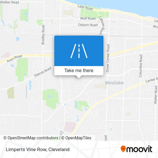 Mapa de Limperts Vine Row