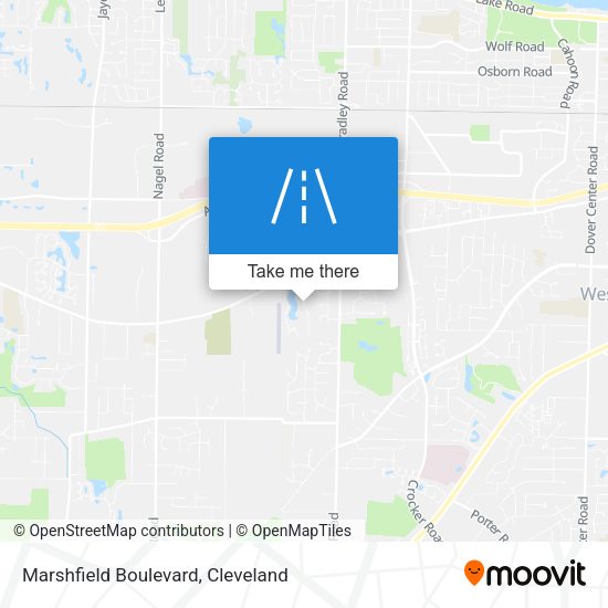 Marshfield Boulevard map