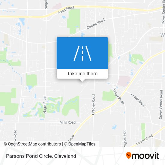 Mapa de Parsons Pond Circle