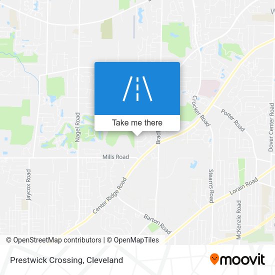 Mapa de Prestwick Crossing