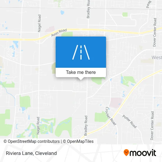 Riviera Lane map