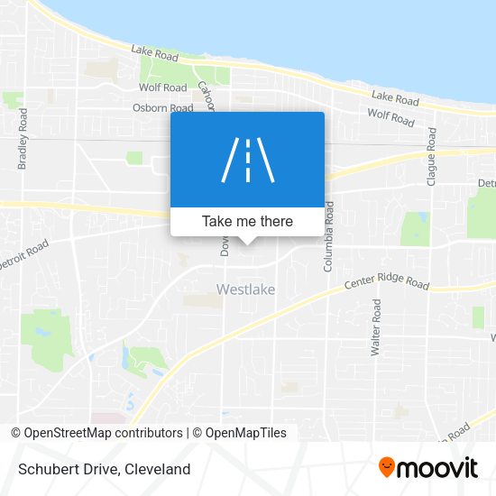Mapa de Schubert Drive
