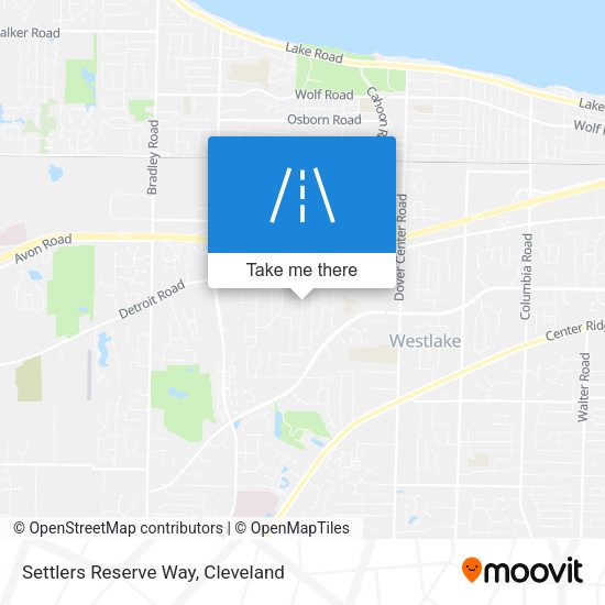 Settlers Reserve Way map