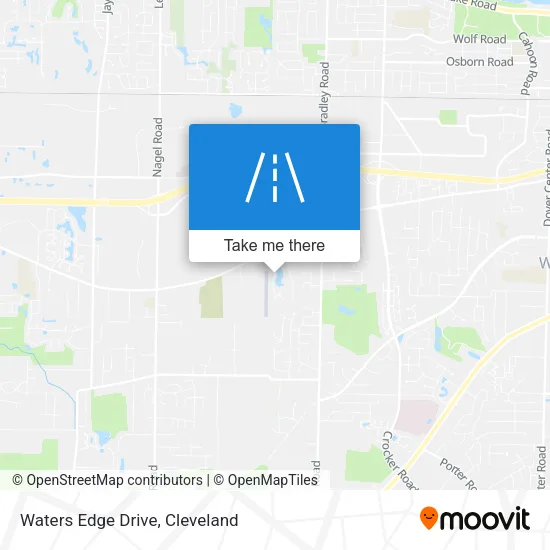 Mapa de Waters Edge Drive