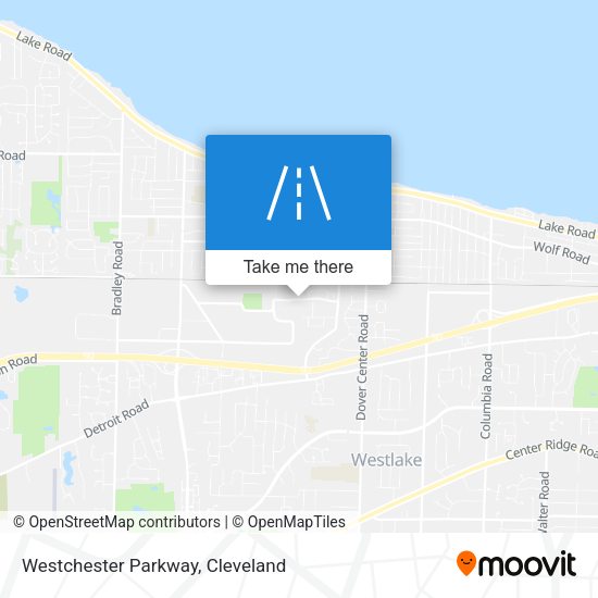Mapa de Westchester Parkway