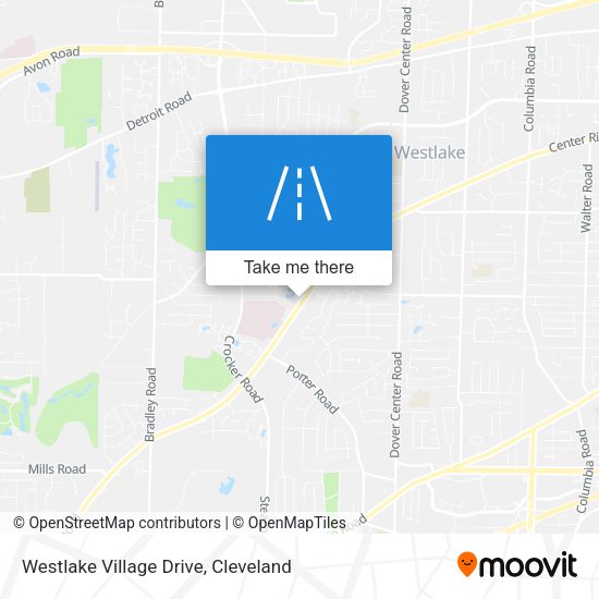 Westlake Village Drive map
