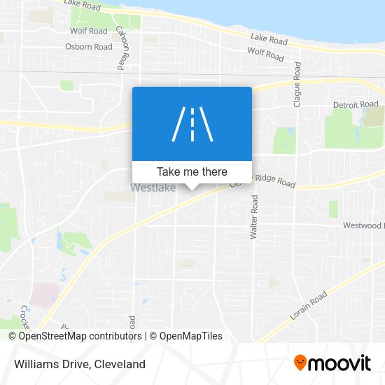 Mapa de Williams Drive