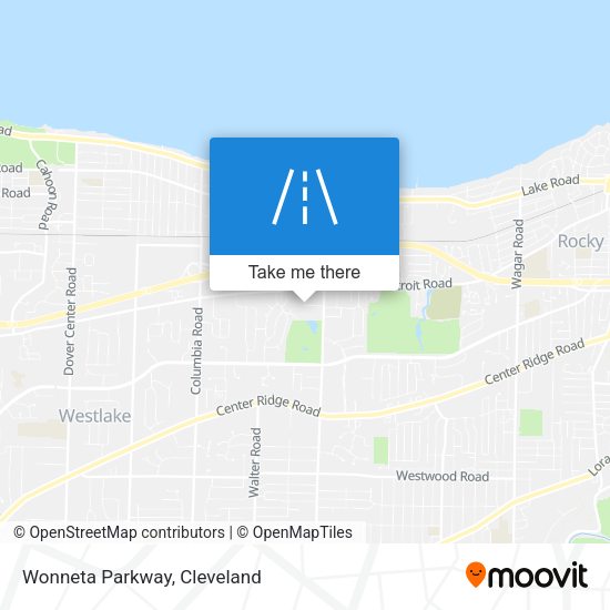 Mapa de Wonneta Parkway