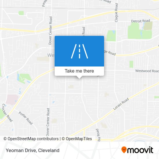 Mapa de Yeoman Drive