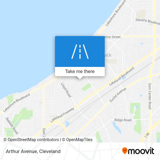 Mapa de Arthur Avenue