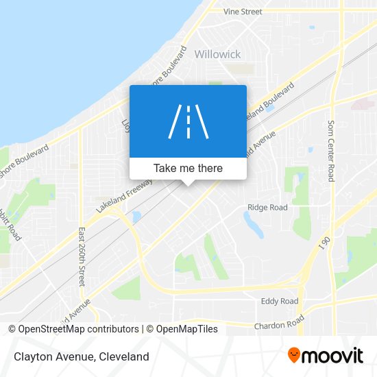 Mapa de Clayton Avenue