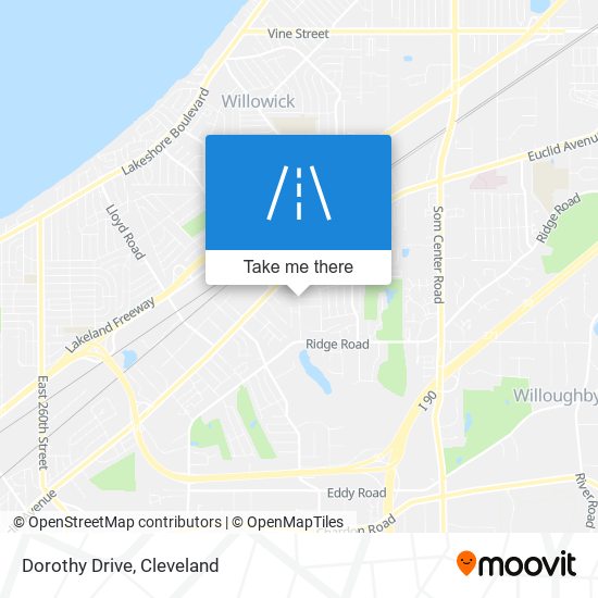 Dorothy Drive map