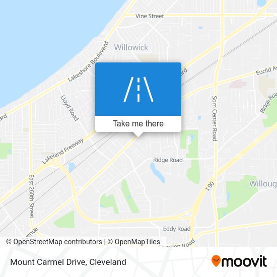 Mapa de Mount Carmel Drive