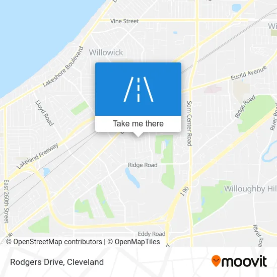 Rodgers Drive map