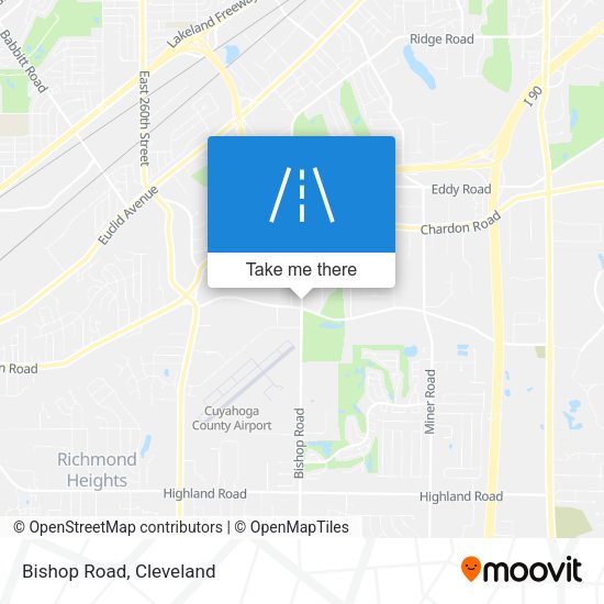 Mapa de Bishop Road