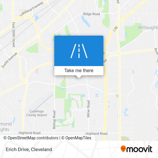 Mapa de Erich Drive