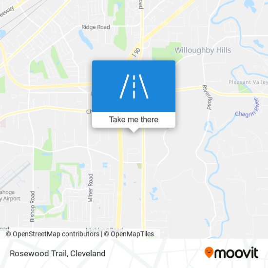 Rosewood Trail map