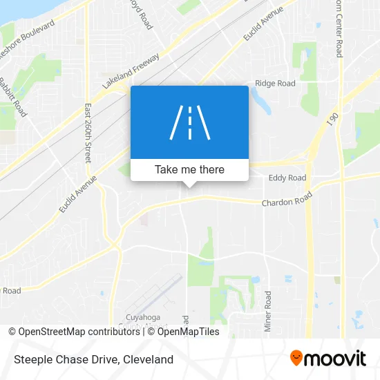 Steeple Chase Drive map