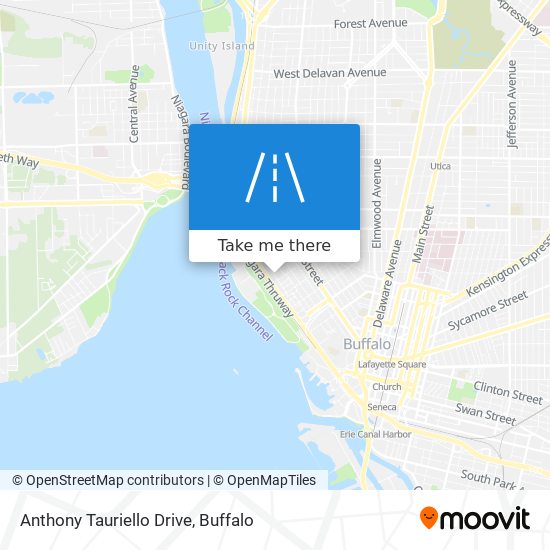 Anthony Tauriello Drive map