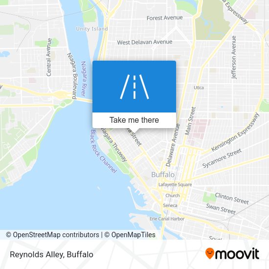Mapa de Reynolds Alley