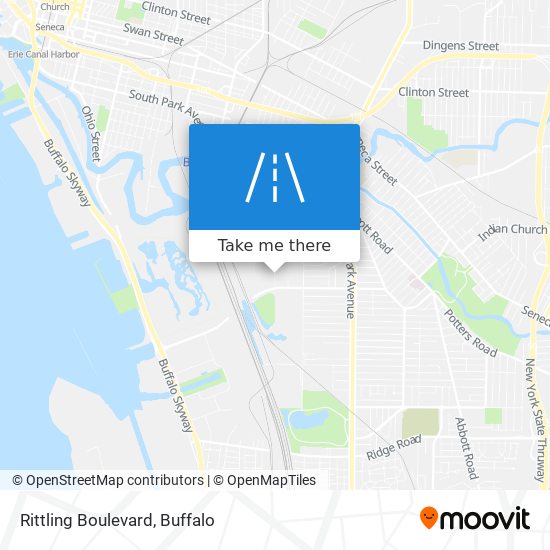 Rittling Boulevard map